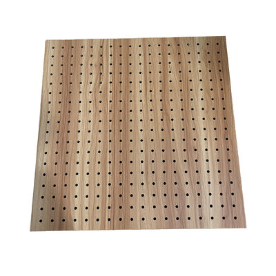 Noise Reduction Perforated Acoustic Wall Panel Natural Acoustic Ceiling Panel for Bedroom