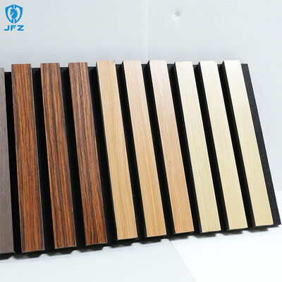 Natural Acoustic Wood Slat Panel Durable Akupanel Acoustic Ceiling Panel for Hall