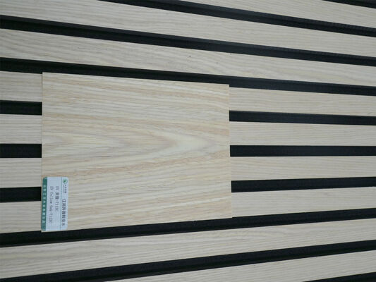Decor Interior Acoustic Wood Slat Panel Noise Reduction Acoustic Ceiling Panel for Studio