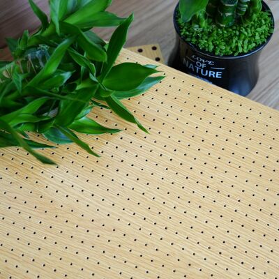 Flame Retardant Perforated Acoustic Panel MDF Acoustic Ceiling Panel for Home Decor