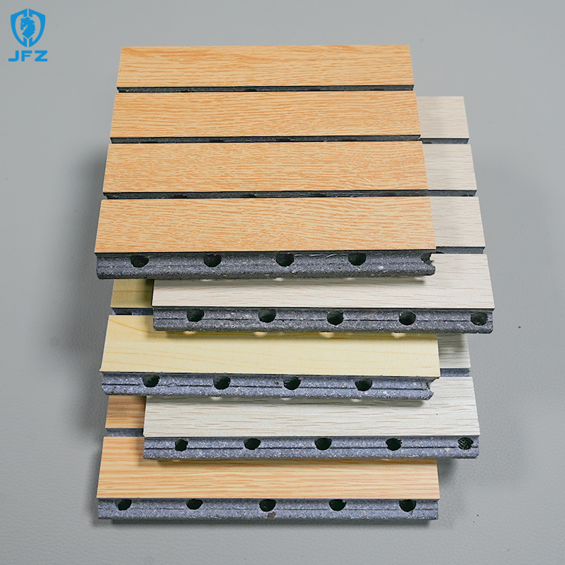 Durable Wood Acoustic Panel Mgo Board MDF Wood Veneer Wall Panels For ...