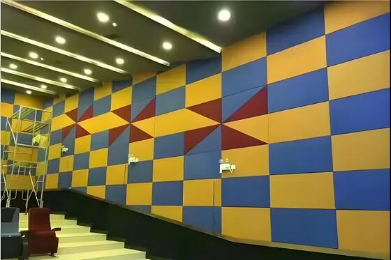 Polyester Fiber Acoustic Foam Panels Fireproof Acoustic Sound Absorbing Board