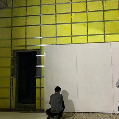 Fireproof Acoustic Foam Panel Glass Wool Board Insulation For Home Decor