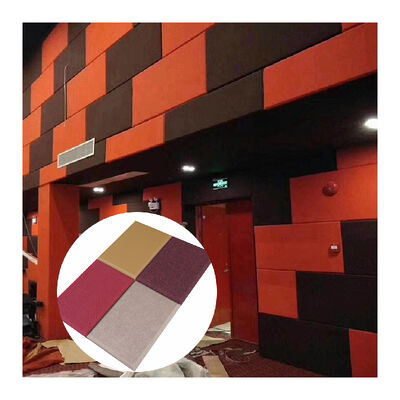 High Density Fabric Acoustic Panel Home Decor 3D Acoustic Wall Panels