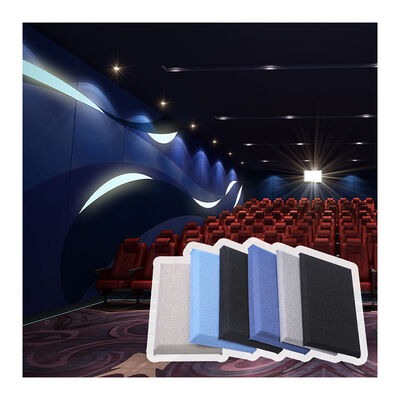 Minimalism Natural Fabric Acoustic Panel Hall Acoustic Ceiling Panels
