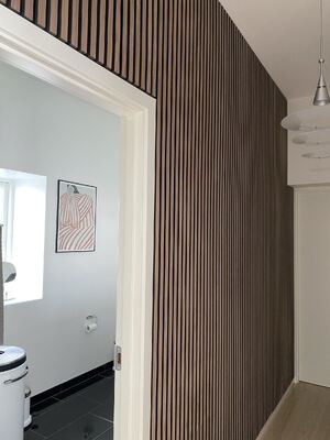 Durable Acoustic Wood Slat Panels Interior Wall Decorative Slat Wood Panels