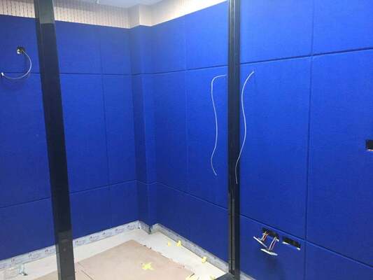 Interior Acoustic Foam Wall Panels Decorative Fiber Glass Noise Reduction Foam Panels