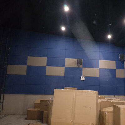 Interior Acoustic Foam Wall Panels Decorative Fiber Glass Noise Reduction Foam Panels