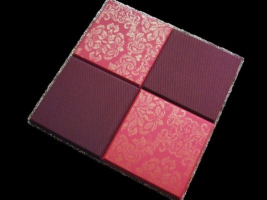 Hotel Acoustic Fabric Sound Absorbing Panels Durable Acoustic Ceiling Panel