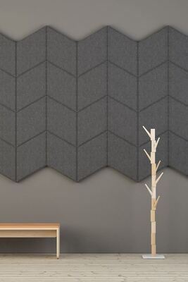 Custom Polyester Fiber Acoustic Panel Durable Acoustic Felt Wall Panels For Studio