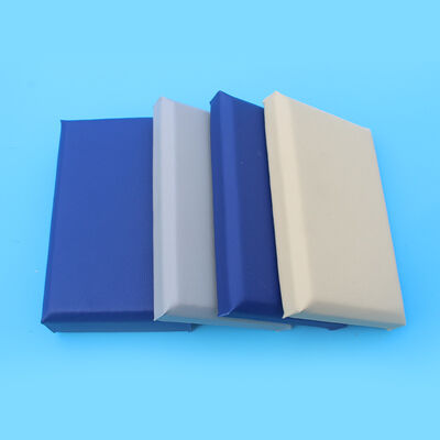 High Density Gym Wall Padding Fiber Glass Fireproof Acoustic Pads For Walls