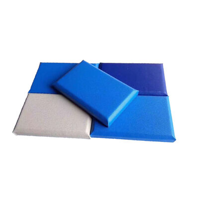 Fiber Glass Synthetic Leather Gym Wall Pads Sound Absorbing Customized