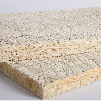 Acoustic Wood Wool Ceiling Panels Cement Board For Stadium