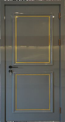 Eco Friendly Wooden Soundproof Door / Bedroom Door Sound Insulation