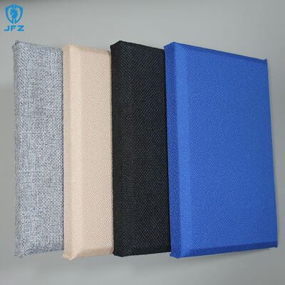 Sound Absorbing Studio Fabric Acoustic Panels Interior Fiber Glass Cloth Acoustic Panels