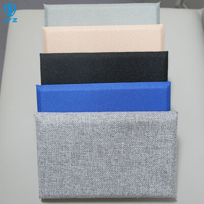 Sound Absorbing Studio Fabric Acoustic Panels Interior Fiber Glass Cloth Acoustic Panels
