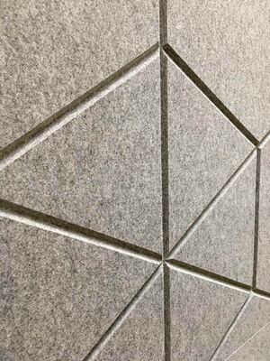 Noise Reduction Polyester Fiber Acoustic Panel Hotel Acoustic Felt Panel