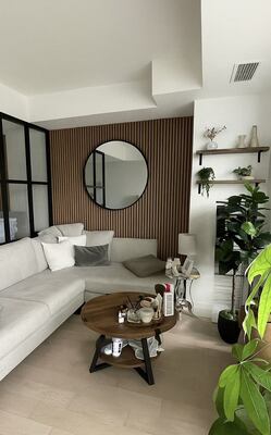 MDF Akupanel Acoustic Slat Wood Panel Ceiling Melamine MDF Panels For Room Decor