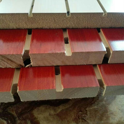 Nature Solid Wood MDF Wood Acoustic Panel Studio Soundproofing Panels