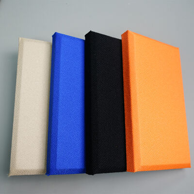 Wall Fabric Acoustic Panel Durable Decorative Glass Fiber Wall Panel