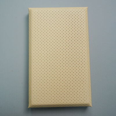 Durable Perforated Leather Wall Padding Ceiling Studio Acoustic Panel