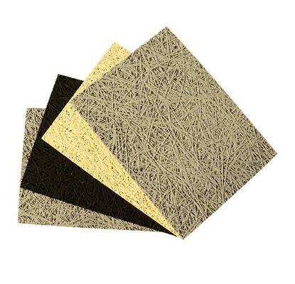 B1 Fireproof Wood Wool Acoustic Wall Panels Eco Friendly Acoustic Ceiling Panel