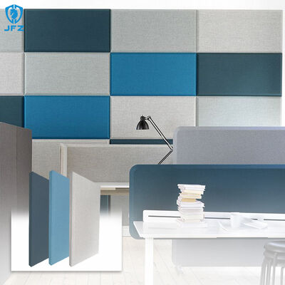 Wall Decorative Foam Sound Absorbing Panels Glass Fiber Office Acoustic Panels