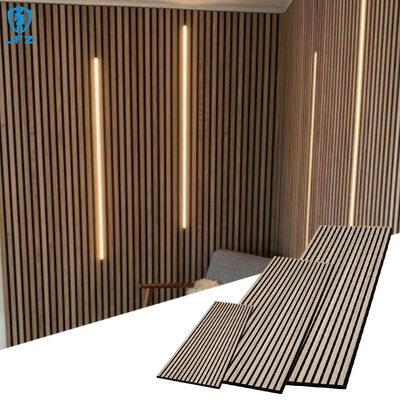 Wood Slat Acoustic Panel Natural Acoustic Wood Panel for Ceiling Decor