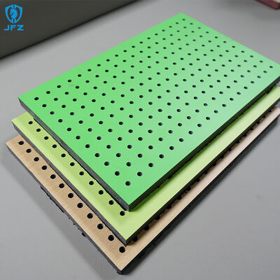 Free Samples Perforated Acoustic Wood Wall Panel for Room Decor