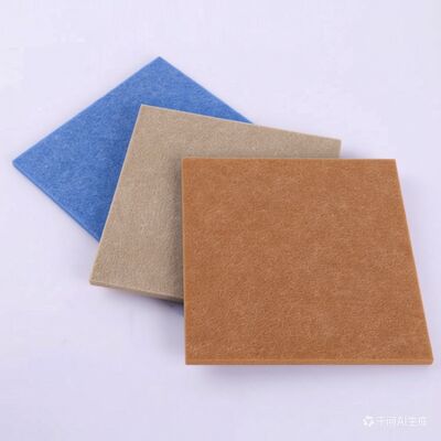 PET Polyester Fiber Acoustic Board Natural Acoustic Felt Panel