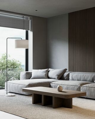 Black Acoustic Ceiling Panel Durable Acoustic Wood Panel for Hall