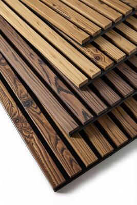 Free Samples Wood Slat Acoustic Panel Customized MDF Wood Veneer