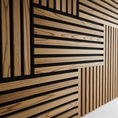 Wholesale Products Acoustic Ceiling Panel MDF Wall Panel for Home Decor
