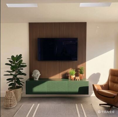 High Quality Wood Acoustic Wall Panel Durable Melamine Board for Studio