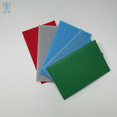 Modern Design Fabric Acoustic Wall Panel Fireproof Clothing Wrapped Board
