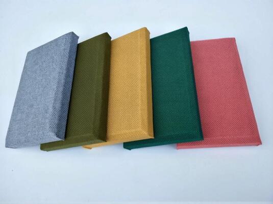 Easy Installation Fiber Glass Fabric Wrapped Acoustic Board for Studio