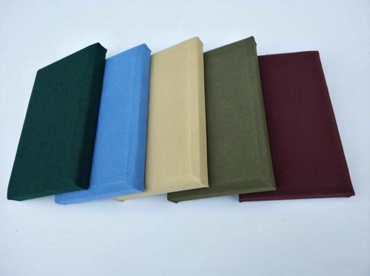 Easy Installation Fiber Glass Fabric Wrapped Acoustic Board for Studio