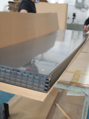 Wooden Acoustic Panel Fireproof Melamine Board MDF Wood Veneer for Hall