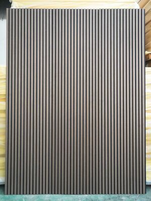 Eco-Friendly Acoustic Ceiling Panel MDF Akupanel Acoustic Wood Panel for Hotel