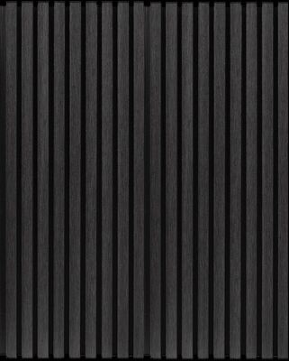 Customized Acoustic Wood Slat Panel Black Acoustic Ceiling Panel for Office