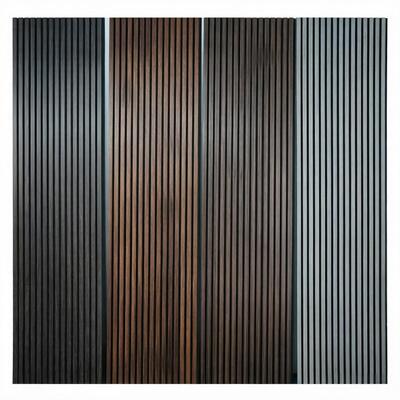 Various Colors Acoustic Wood Panel MDF Melamine Board for Bedroom