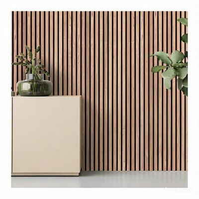 High-Density Acoustic Slat Wall Panel Durable Acoustic Ceiling Panel