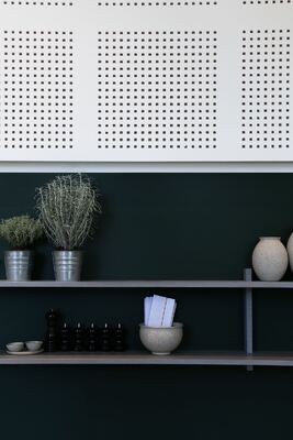 Aluminum Perforated Wall Panel Natural Acoustic Ceiling Panel for School