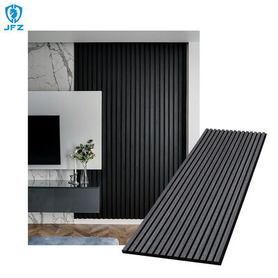 Modern Design Acoustic Wood Panel Black Acoustic Ceiling Panel for Studio