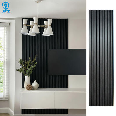 Modern Design Acoustic Wood Panel Black Acoustic Ceiling Panel for Studio