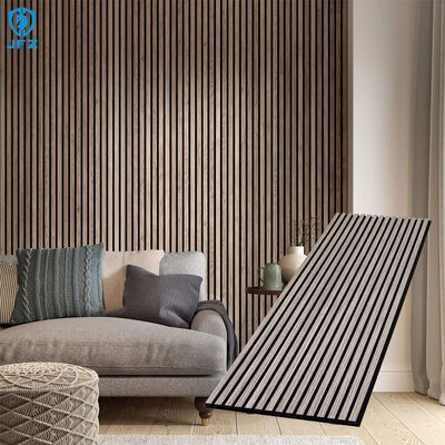 Elegant Decorative Acoustic Wood Wall Panel Simple Akupanel Melamine Board for Studio
