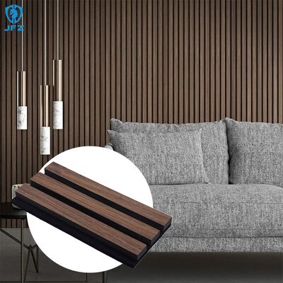 Stylish Decor Wood Slat Acoustic Panel Eco-Friendly 3D Wall Panel for Bar