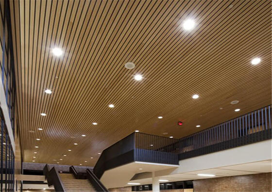 Acoustic Ceiling Panel MDF Wood Veneer Walnut Wood Acoustic Wall Panel for Room Decor