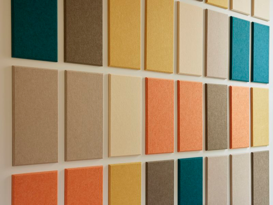 Fireproof Acoustic Felt Panel Minimalism PET 3D Wall Panel for Hall