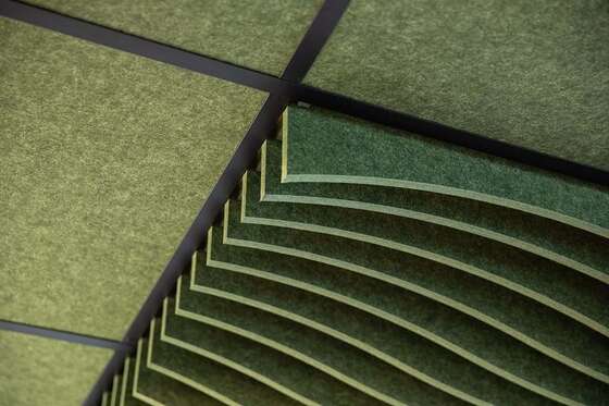 Customized Acoustic Wall Panel Eco-Friendly PET Acoustic Ceiling Panel for Room Decor